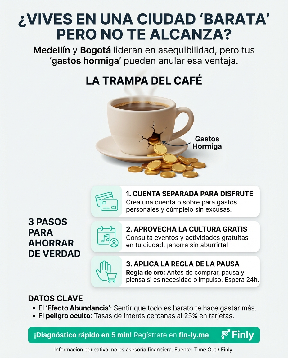 ¡Vivir en Colombia es un 'gangazo' mundial! Pero, ¿por qué sientes que no te alcanza?