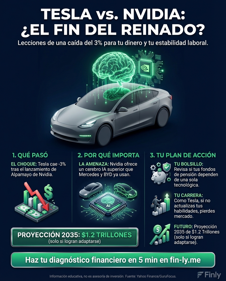 ¿El fin del reinado de Tesla? Lo que la caída de Elon Musk enseña sobre tu propia estabilidad laboral