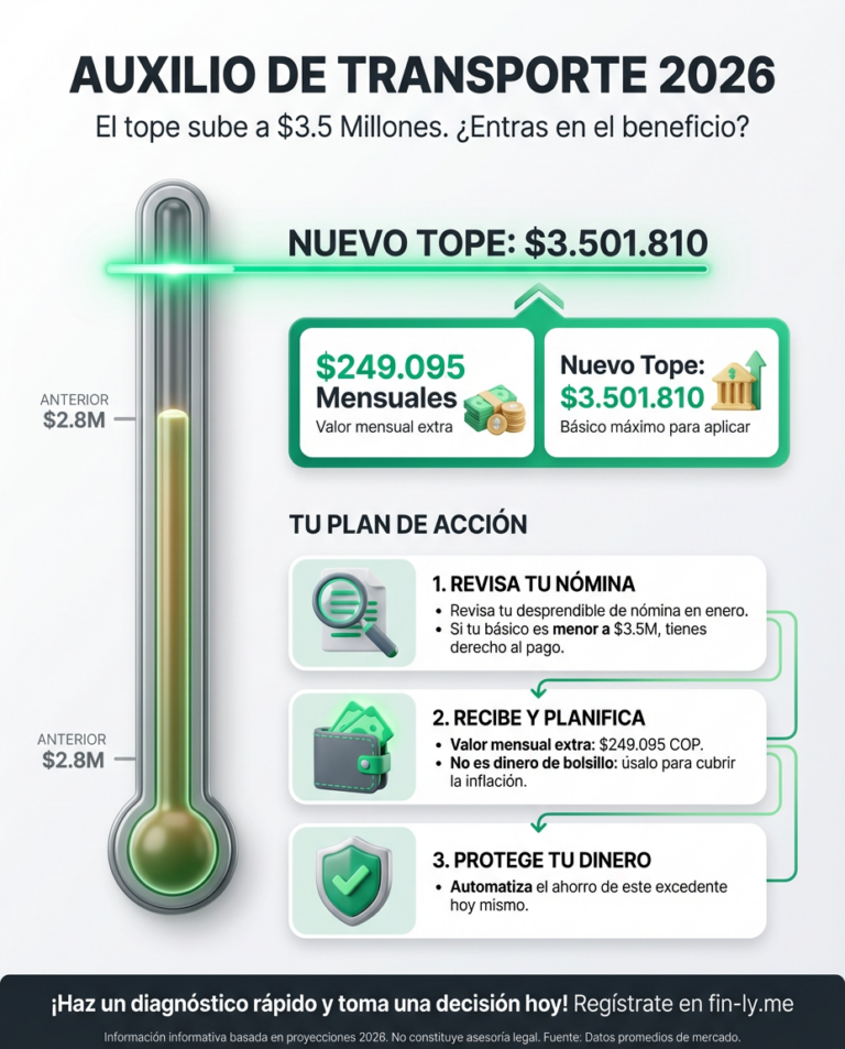 ¿Ganas menos de $3.5 millones? El nuevo auxilio de transporte ahora es para ti