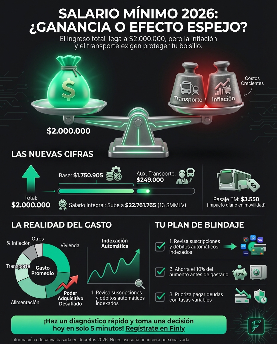 ¿Tu aumento de sueldo ya se lo comió la inflación de 2026?