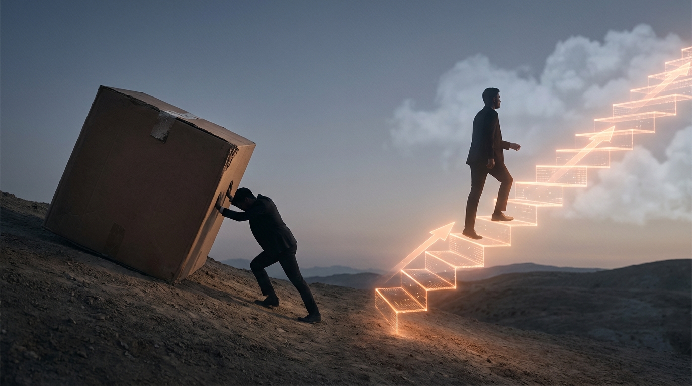 ¿Sientes que trabajas duro pero tu bolsillo no avanza? A UPS le pasa igual: entrega millones de paquetes pero sus ganancias caen, mientras Amazon se queda con la mejor parte. No te quedes siendo el que hace el esfuerzo para que otro crezca; revisa dónde pones tu energía y tu dinero. 🇨🇴📉