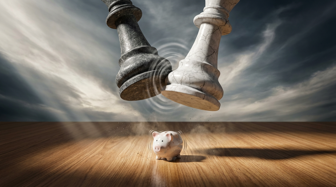 Cuando los grandes poderes pelean, tu bolsillo siente el sismo. Esta tensión diplomática es como cuando el dueño del local y tu proveedor discuten: el riesgo país sube y tus créditos se encarecen. ¿Sabes cómo proteger tu ahorro ante la incertidumbre de los mercados internacionales? 🇨🇴💰