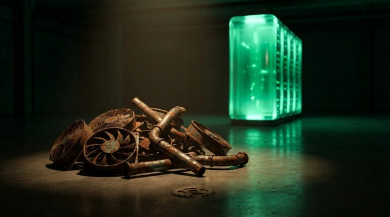 Nvidia anunció chips que no necesitan refrigeración externa y hundió las acciones de sus proveedores. Es como cuando automatizan tu proceso en el trabajo y tu rol deja de ser necesario de un día para otro. ¿Qué tan blindado está tu ingreso ante los cambios que no puedes controlar? 📉💰