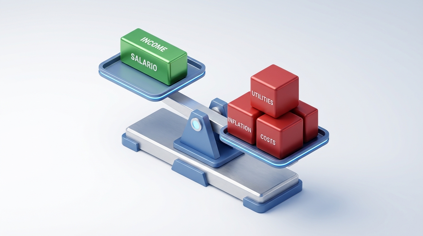 Sentir que tu salario sube pero el dinero rinde igual es la trampa de una inflación que no cede. Aunque ganes más, el costo del gas y la luz se devoran tu esfuerzo, dejando tu ahorro en pausa otro año. ¿Estás listo para ajustar tu presupuesto antes de que los precios decidan por ti? 🇨🇴📉