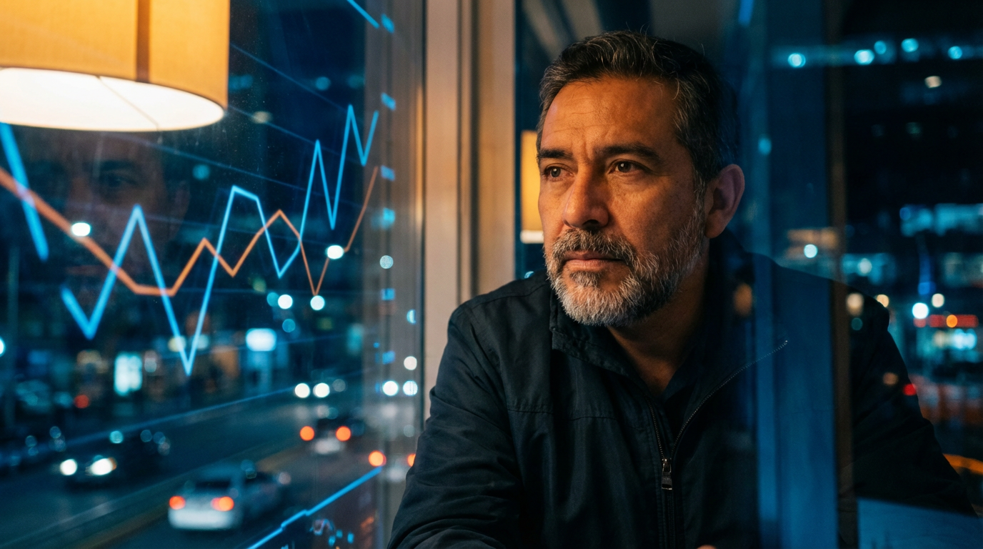 Mientras los grandes fondos ganan un 23% aprovechando la volatilidad, tú podrías estar perdiendo por miedo a los cambios del mercado. Es lo que le pasa al Ahorrador Frustrado: mira la oportunidad pasar mientras sus deudas crecen. ¿Sabes cómo usar la tecnología para que tu plata trabaje por ti? 🇨🇴💰