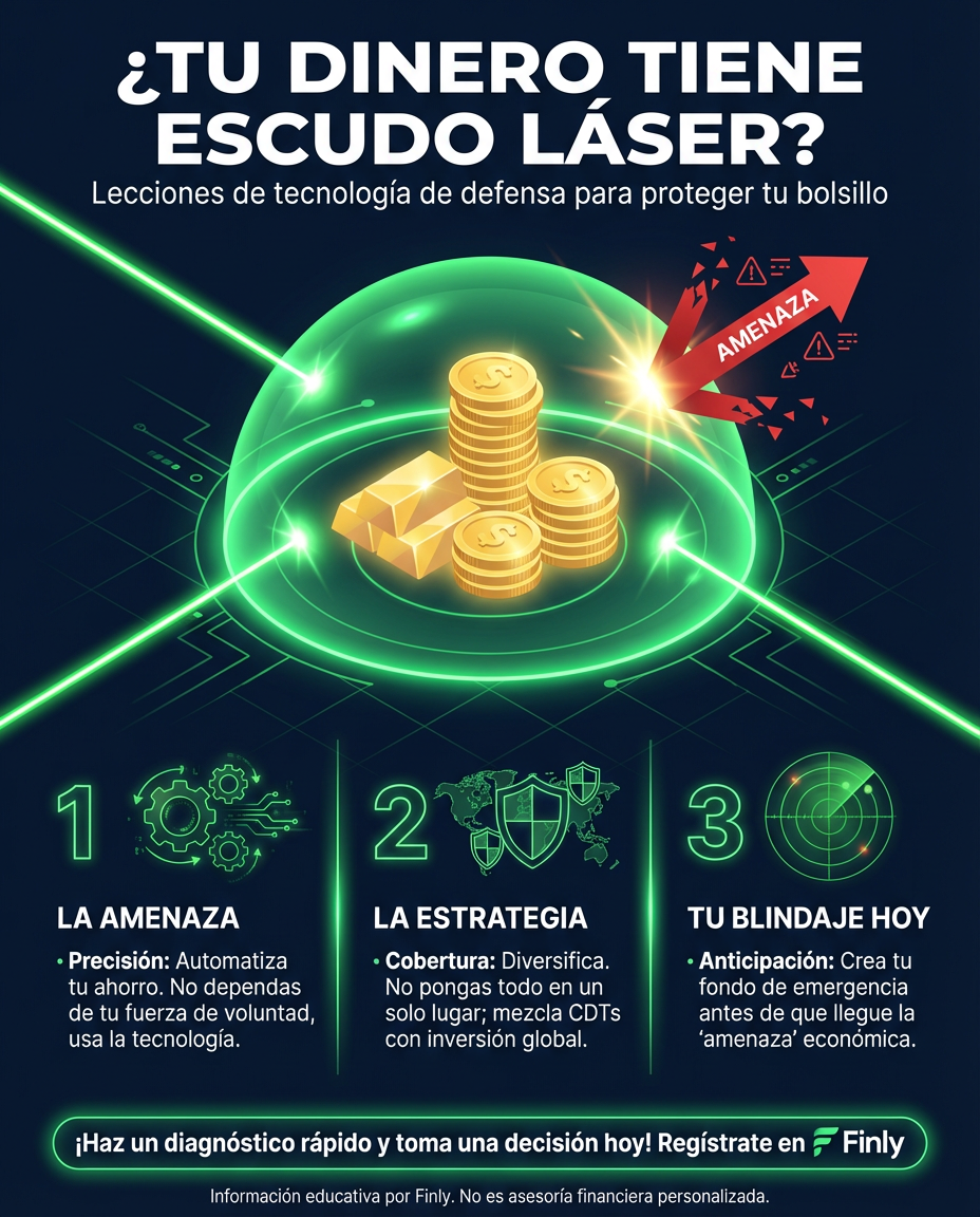 Invertir en defensa parece una oportunidad lejana, pero es el mismo principio de proteger tus activos antes de que llegue la crisis. nLIGHT crece mientras otros dudan, recordándote que la anticipación es la clave del ahorro. ¿Estás blindando tu bolsillo o esperando a que el golpe llegue? 🇨🇴💰