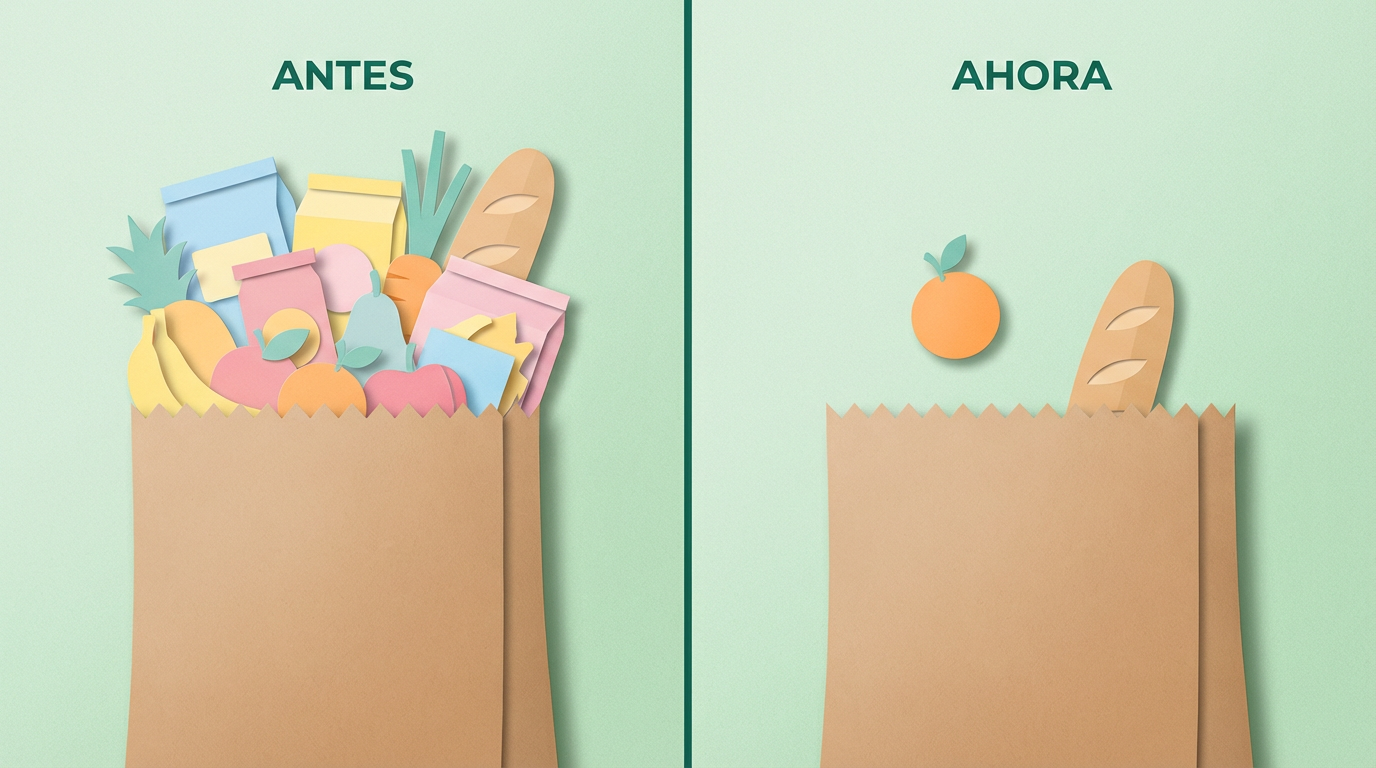 Ir al súper hoy se siente como un asalto silencioso a tu bolsillo: compras lo básico y la cuenta ya va en $350 mil pesos. Es el drama del joven asalariado que lucha contra una inflación que sus padres no entienden. ¿Tu presupuesto aguanta este ritmo o estás a un mercado de quedar en rojo? 📉💰