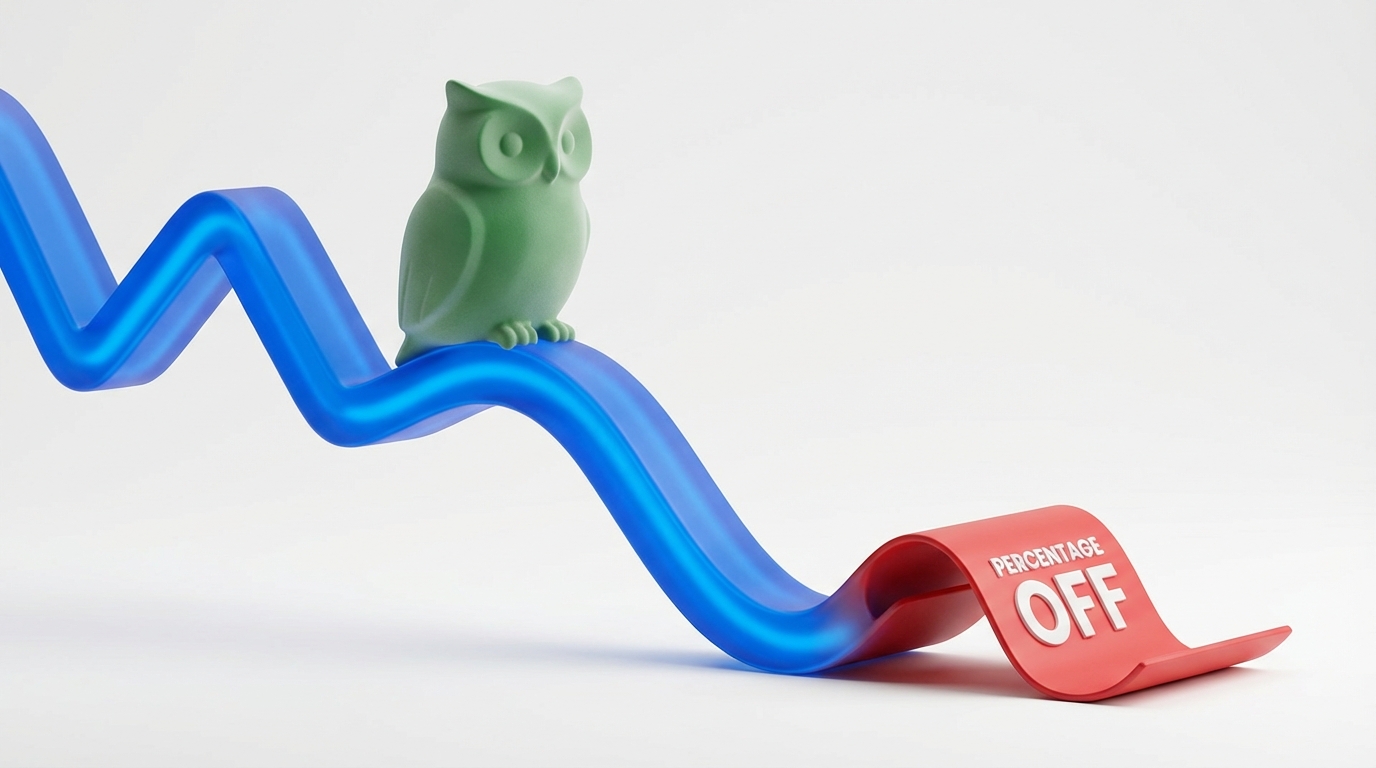 ¿Sientes que las oportunidades te pasan de largo por no tener capital? Duolingo ha caído un 67%, recordándonos que hasta lo más valioso tiene sus baches. ¿Estás listo para identificar las 'rebajas' en tu vida financiera o dejarás que otros aprovechen el descuento? 🦉💰