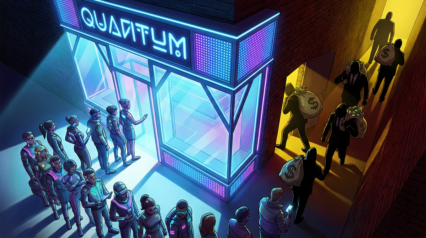 Mientras todos hablan de las ganancias récord en computación cuántica, los dueños de esas empresas están vendiendo sus acciones masivamente. Es como si el vecino te vendiera su negocio