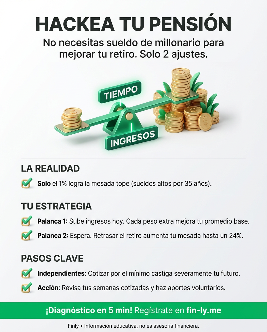 Solo los que ganan sueldos tope logran la pensión máxima, pero tú puedes mejorar la tuya sin ser millonario. Si sientes que lo que ahorras hoy no te alcanzará, la clave está en subir tus ingresos extra y retrasar tu retiro. ¿Estás listo para ajustar tu plan antes de que sea tarde? 🇨🇴💰