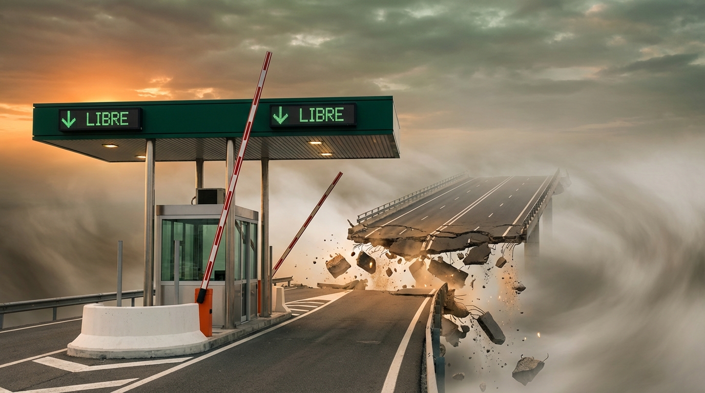 Prometer quitar peajes suena a alivio para tu bolsillo, pero si no hay quién pague el mantenimiento, la vía terminará costándote más en repuestos y tiempo. Es como dejar de pagar el seguro del carro para ahorrar: el riesgo sale más caro que la cuota. ¿Estamos priorizando el aplauso político sobre la seguridad de tus viajes? 🇨🇴💰