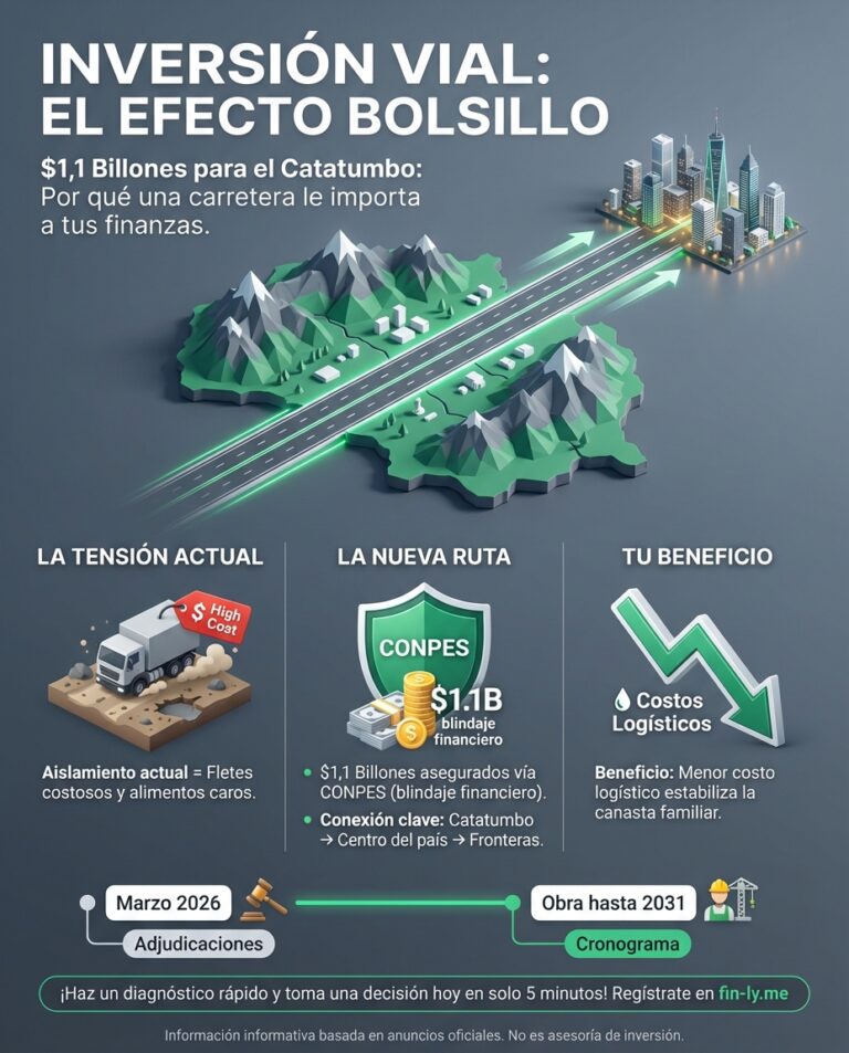 Invertir en vías es como arreglar el techo de tu casa: cuesta hoy, pero evita que todo se dañe mañana. Estas obras conectarán al Catatumbo con el país, reduciendo costos que hoy pagas tú en comida y transporte. ¿Estás listo para aprovechar la nueva ruta del dinero en el nororiente? 🇨🇴💰