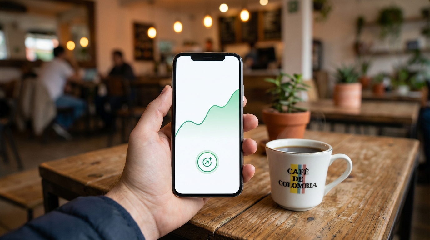 La Bolsa de Colombia vive un 'boom' histórico, pero muchos colombianos siguen mirando desde la barrera mientras su ahorro pierde valor. Si más de 570.000 personas ya usan apps para invertir, ¿por qué tú sigues dejando que la inflación decida el futuro de tu bolsillo? 🚀🇨🇴