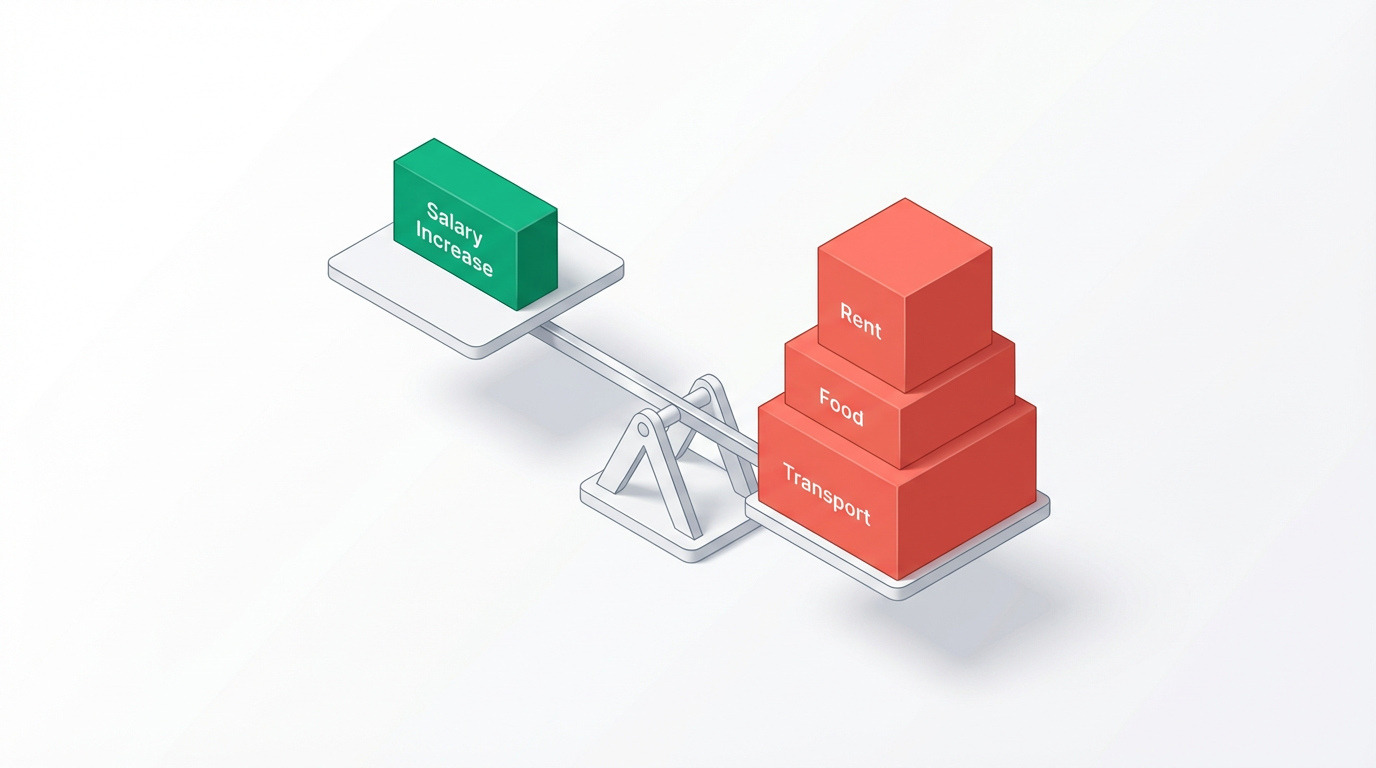 El mínimo subirá 23%, pero podrías no sentirlo si los precios de la calle suben al mismo ritmo. Para el Adulto Presión, esto significa que el alivio en la quincena podría esfumarse en el mercado y los arriendos. ¿Sabes cómo proteger tu bolsillo antes de que la inflación se coma tu aumento? 🇨🇴💰