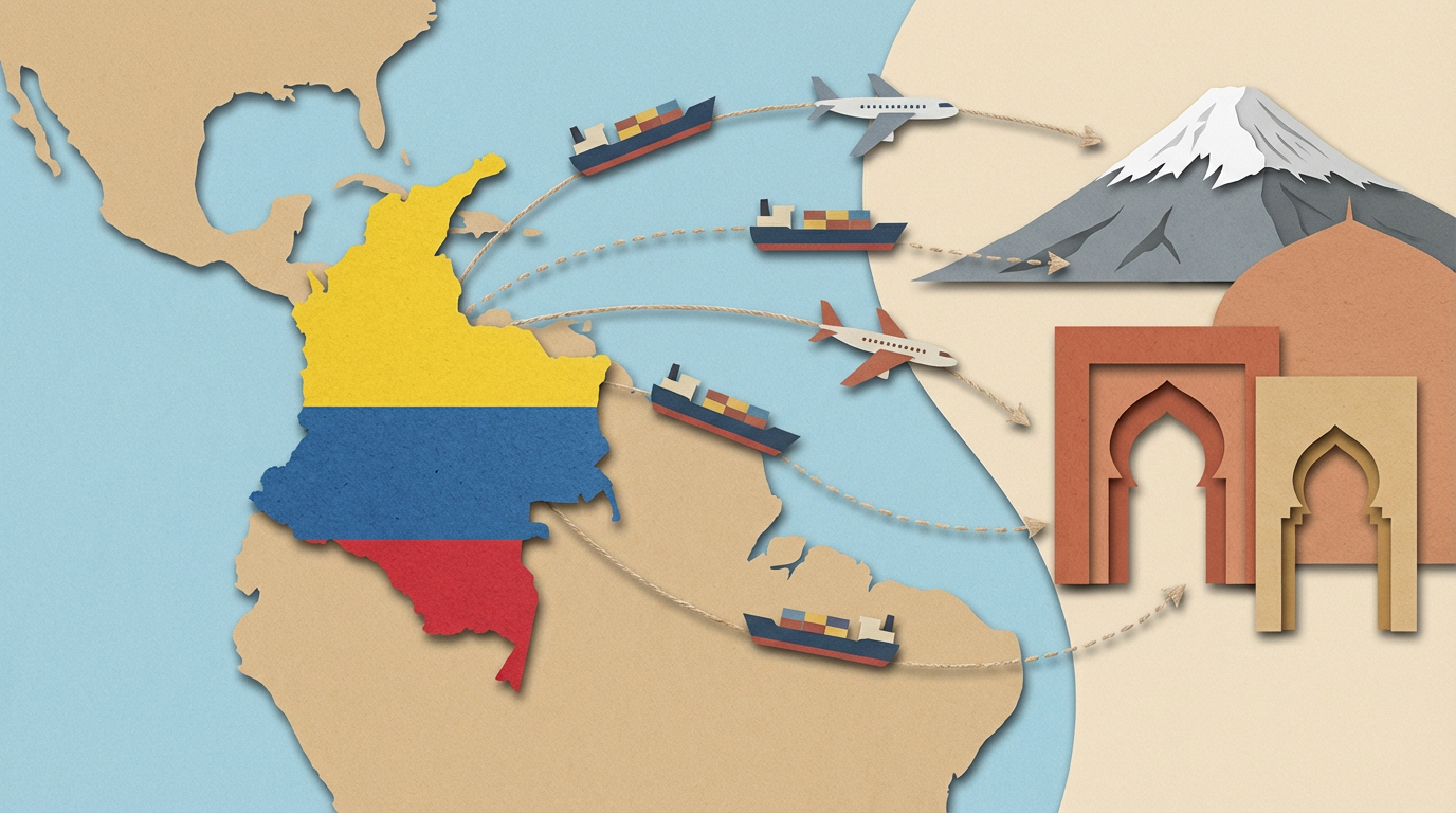 Colombia busca nuevos mercados en Asia y Venezuela para no depender solo de un vecino. Es como tu bolsillo: si solo tienes una fuente de ingresos, cualquier crisis te tumba. ¿Estás diversificando tus opciones o esperando a que el mercado decida por ti? 🇨🇴💰