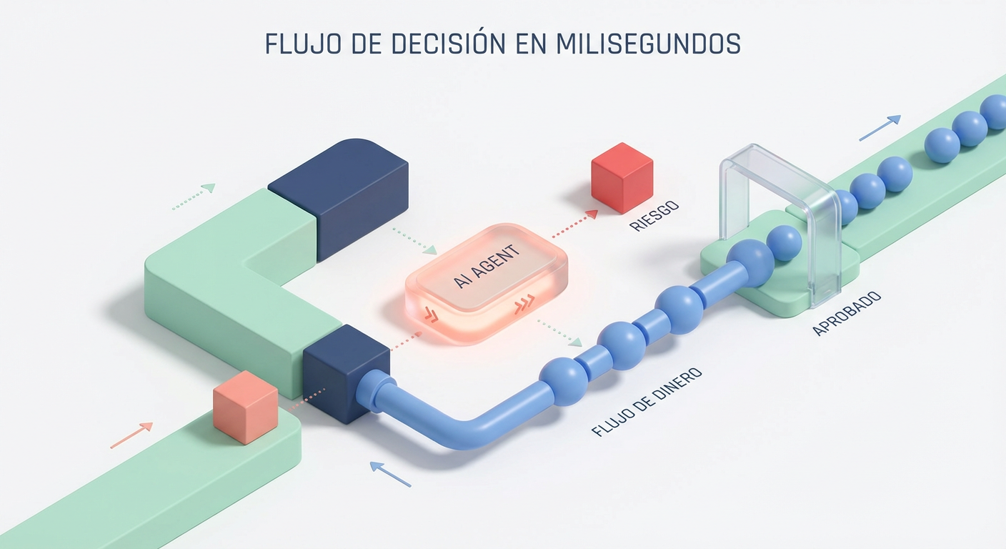 La IA ahora decide por ti para evitar fraudes y agilizar tus pagos, reduciendo costos hasta un 44%. Para el Freelancer Ansiedad, esto significa transacciones más seguras y rápidas mientras maneja su dinero. ¿Estás listo para confiarle tu billetera a un algoritmo que decide en milisegundos? 🇨🇴💰