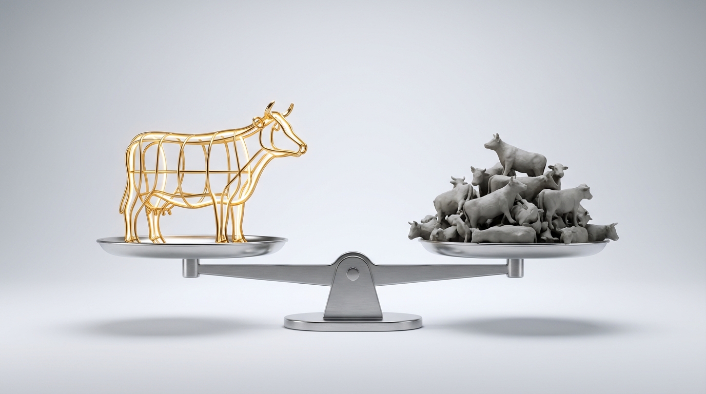 El sector ganadero produce el 38% del PIB agropecuario, pero el reto es ser más productivo, no tener más vacas. Es como tu salario: no se trata de trabajar más horas, sino de que cada hora rinda más en tu bolsillo. ¿Sabes cómo tecnificar tus recursos para dejar de perseguir el dinero? 🇨🇴🐄