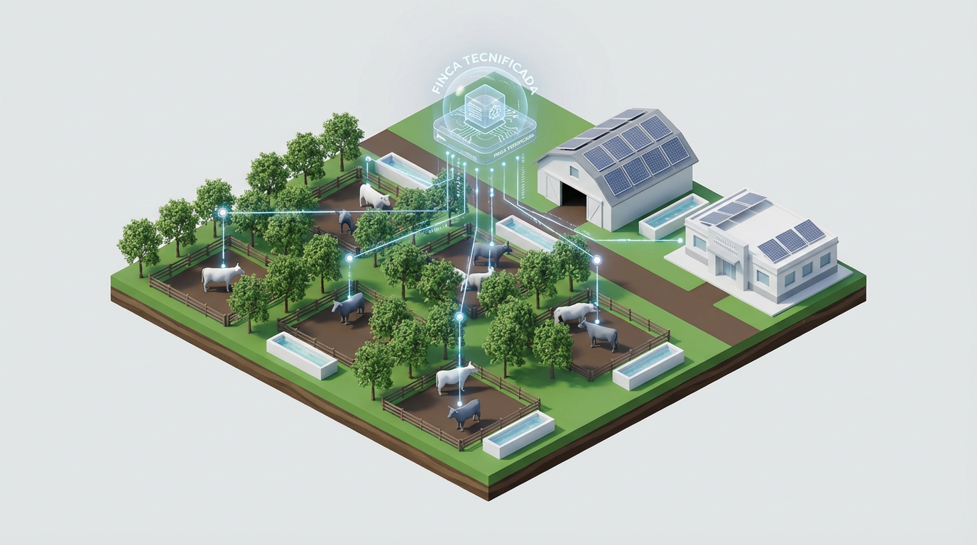 El sector ganadero produce el 38% del PIB agropecuario, pero el reto es ser más productivo, no tener más vacas. Es como tu salario: no se trata de trabajar más horas, sino de que cada hora rinda más en tu bolsillo. ¿Sabes cómo tecnificar tus recursos para dejar de perseguir el dinero? 🇨🇴🐄