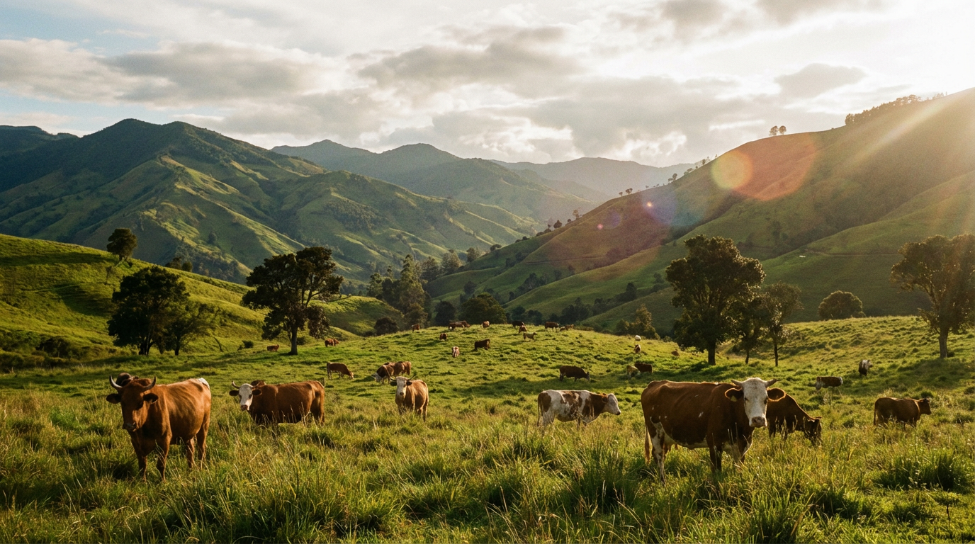 El sector ganadero produce el 38% del PIB agropecuario, pero el reto es ser más productivo, no tener más vacas. Es como tu salario: no se trata de trabajar más horas, sino de que cada hora rinda más en tu bolsillo. ¿Sabes cómo tecnificar tus recursos para dejar de perseguir el dinero? 🇨🇴🐄