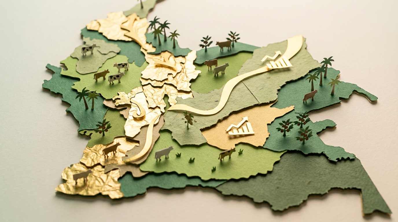 El sector ganadero produce el 38% del PIB agropecuario, pero el reto es ser más productivo, no tener más vacas. Es como tu salario: no se trata de trabajar más horas, sino de que cada hora rinda más en tu bolsillo. ¿Sabes cómo tecnificar tus recursos para dejar de perseguir el dinero? 🇨🇴🐄