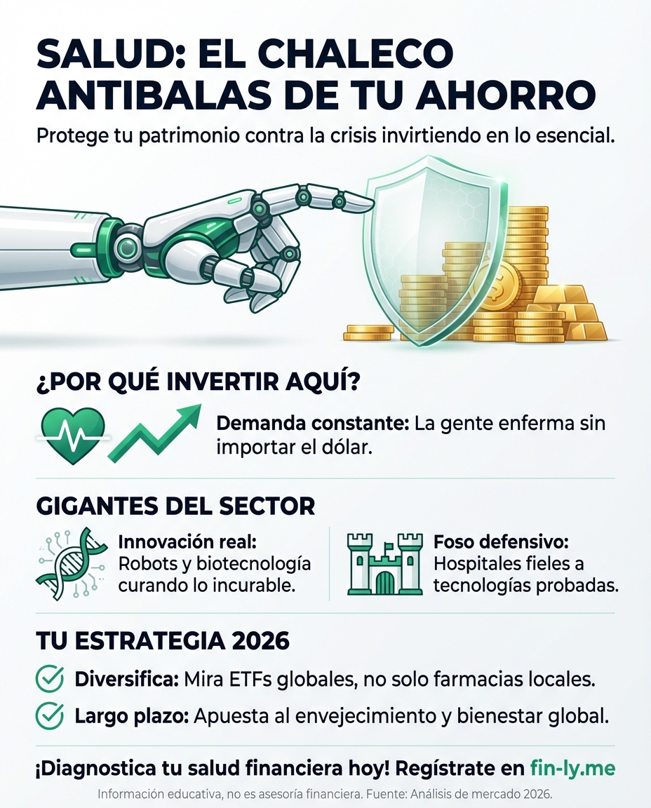 Invertir en salud parece lejano, pero es como asegurar tu casa: solo valoras el respaldo cuando llega la crisis. Mientras unos ven gráficas, otros aseguran su futuro en sectores que crecen pase lo que pase con el dólar. ¿Está tu ahorro protegido contra lo inevitable? 🇨🇴💰
