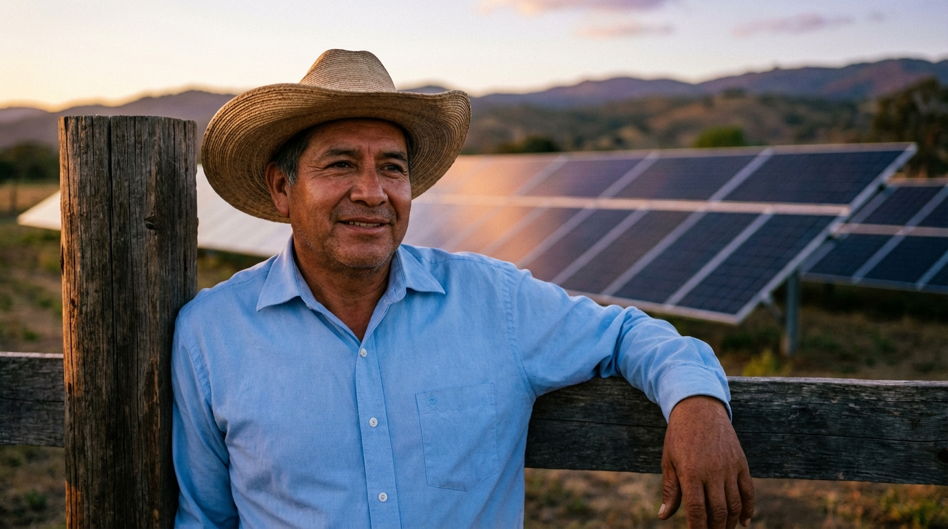 Pagar $360.000 mensuales de luz es un gasto que asfixia cualquier presupuesto, pero un ganadero logró llevarlo a cero. Es el mismo alivio que sientes cuando eliminas una deuda eterna: libertad total. ¿Estarías dispuesto a invertir hoy para no volver a pagar una factura eléctrica en 25 años? 🇨🇴💰