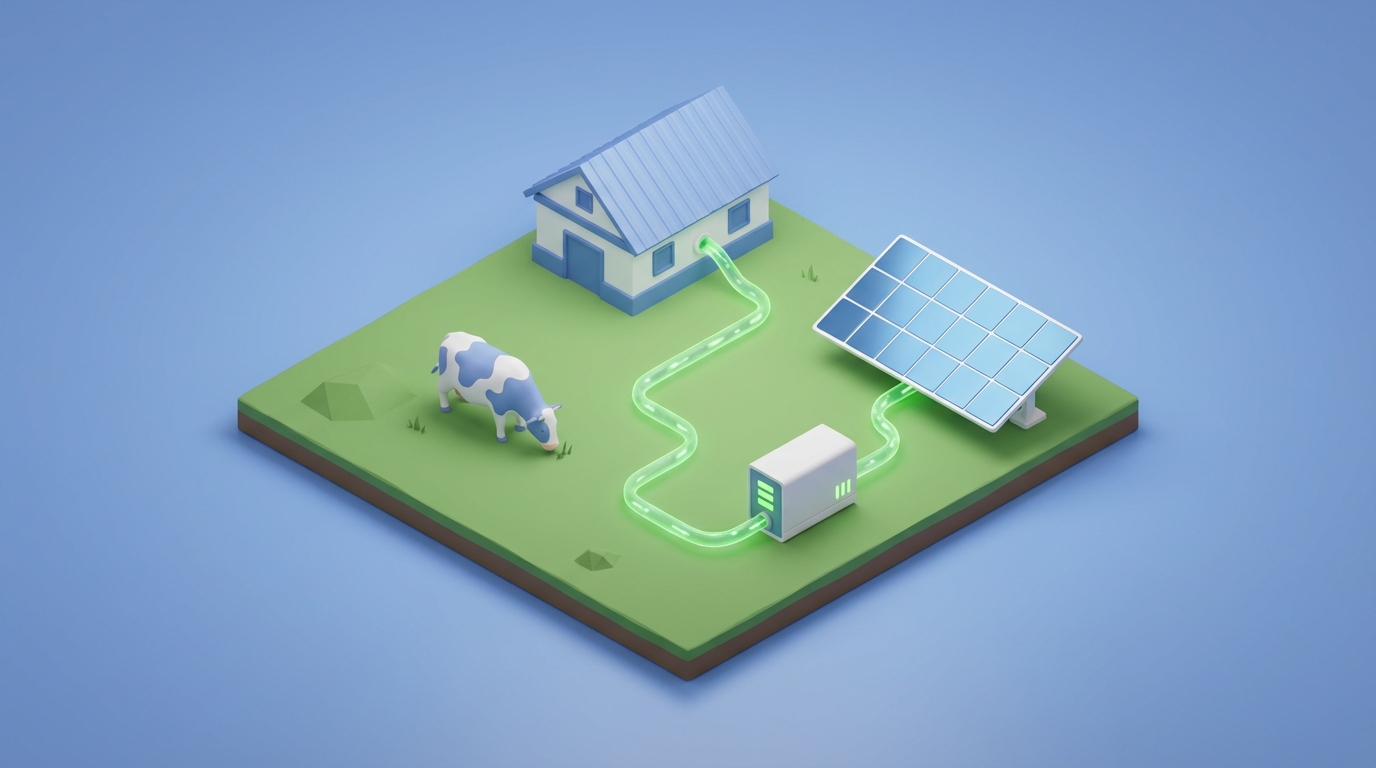 Pagar $360.000 mensuales de luz es un gasto que asfixia cualquier presupuesto, pero un ganadero logró llevarlo a cero. Es el mismo alivio que sientes cuando eliminas una deuda eterna: libertad total. ¿Estarías dispuesto a invertir hoy para no volver a pagar una factura eléctrica en 25 años? 🇨🇴💰