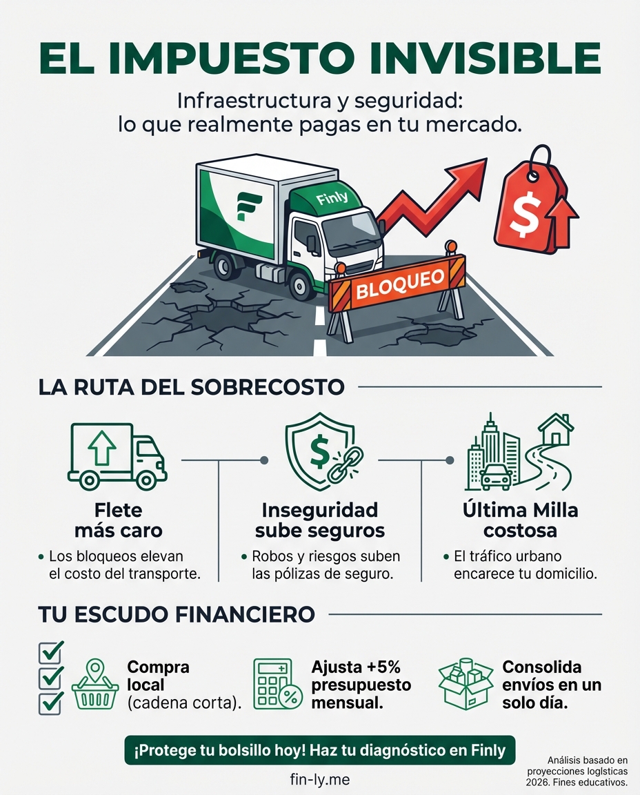 Los bloqueos e inseguridad en las vías están encareciendo todo lo que compras, desde el café hasta el mercado. Es como un 