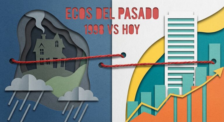 Sentir que tu salario no alcanza mientras las deudas suben es el reflejo de tasas al 10,25%. Es el mismo miedo que en 1998 hizo impagables las casas, recordándonos que el control del gasto no es opcional. ¿Estás preparado para que tu presupuesto aguante un interés más alto este año? 🇨🇴📉