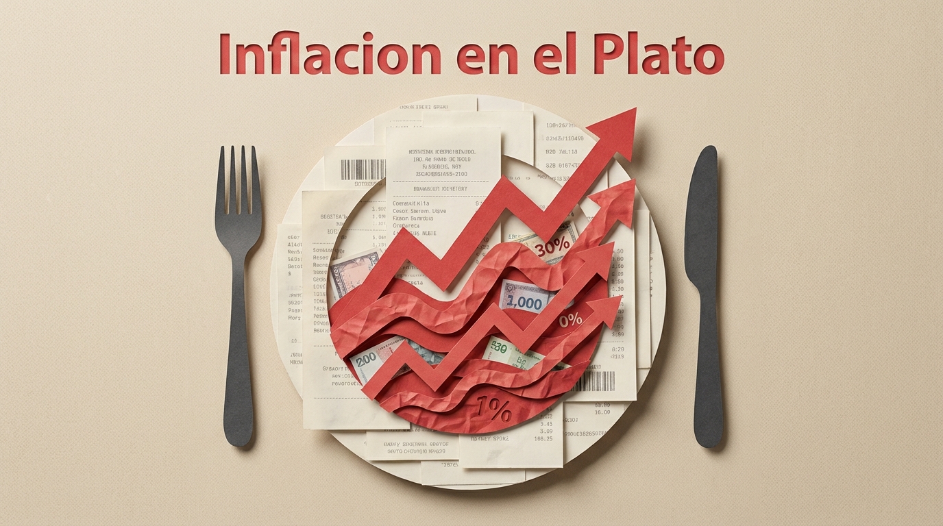 Cuando el 'corrientazo' cuesta lo mismo que un restaurante de cadena, tu presupuesto pierde el norte. La inflación en alimentos ya no solo castiga tu bolsillo, sino que elimina tus opciones de ahorro inteligente. ¿Sabes identificar cuándo un gasto 'ejecutivo' dejó de ser un ahorro para volverse un lujo? 🇨🇴💰