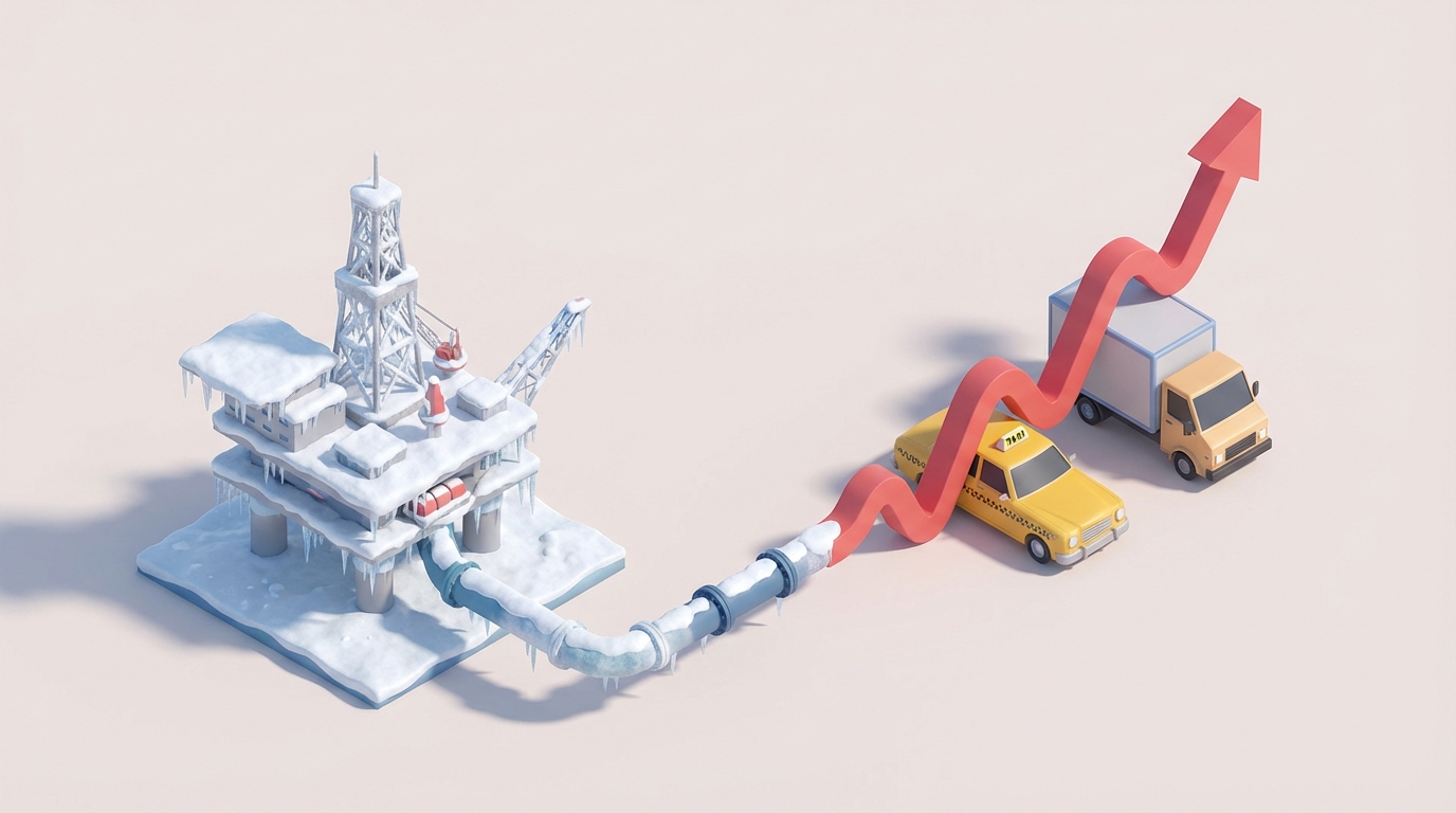 El petróleo sube por tormentas en EE.UU. y tensiones globales, acercándose a los 70 dólares. Para ti, esto se traduce en presión sobre la gasolina y el costo de vida justo cuando intentas ahorrar. ¿Está tu presupuesto listo para un nuevo apretón en los gastos de transporte? 🇨🇴💰