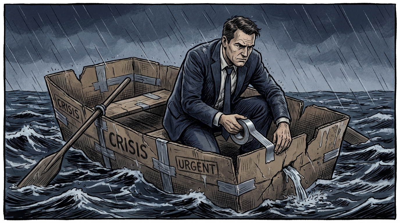 Una gran papelera baja precios para competir, pero sus costos siguen subiendo por el clima y la inflación. Es lo que te pasa cuando bajas lo que cobras para ganar clientes, pero el arriendo y la comida no dan tregua. ¿Cómo proteger tu margen cuando todo sube menos lo que tú ganas? 🇨🇴📉