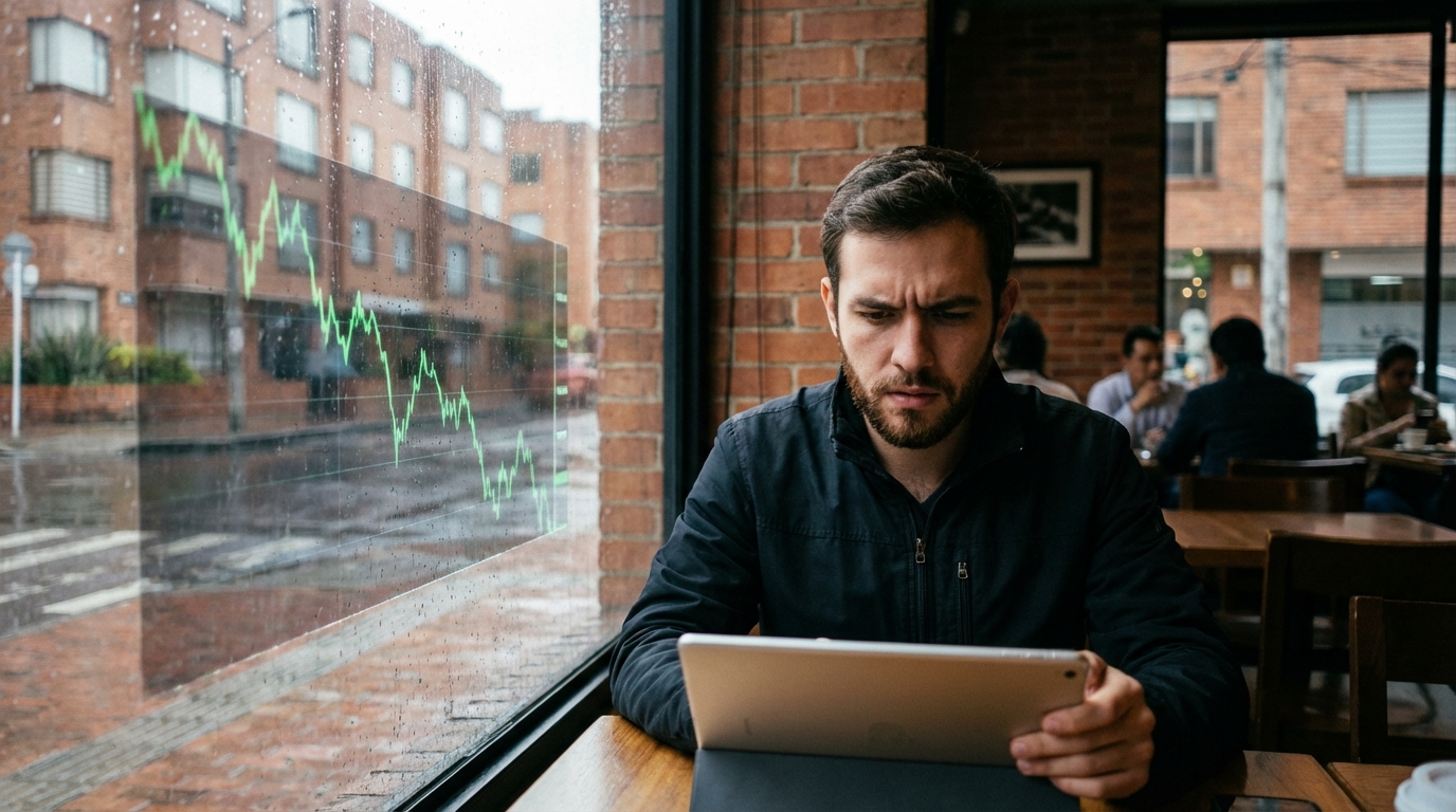 Wall Street sube esperando que bajen los intereses, pero la incertidumbre de los aranceles te recuerda que lo externo siempre golpea tu plan. Es como cuando esperas un aumento pero el dólar encarece tu mercado. ¿Estás listo para proteger tu bolsillo ante los cambios que vienen de afuera? 🇨🇴📈