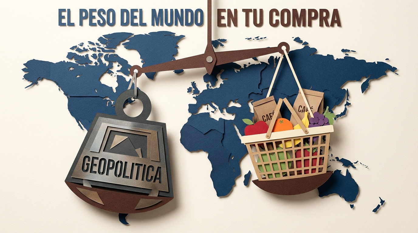 Cuando el mundo entra en tensión, tu bolsillo lo siente primero en el precio del dólar y la gasolina. Es como si una pelea ajena terminara afectando tu mercado mensual. ¿Qué tan protegido está tu presupuesto ante choques que ocurren a miles de kilómetros? 🇨🇴📉