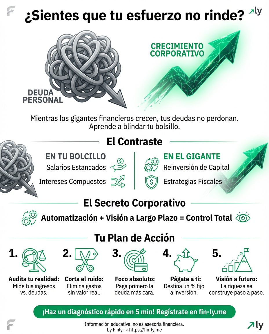 ¿Sientes que tu esfuerzo no rinde? Mientras el dividendo de Sura sube 33%, muchos colombianos siguen atrapados en deudas que crecen más rápido que sus ingresos. Es el momento de entender cómo las grandes empresas multiplican su valor para que tú también aprendas a blindar tu bolsillo. 💰🇨🇴